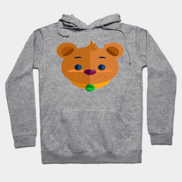 teddy bear Hoodie by FromBerlinGift